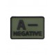 Blood Type - OD, Crafted for reliability and clarity, these Helikon-Tex® PVC patches provide quick, unmistakable identification of your blood type in any environment